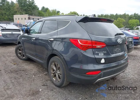 2016 Hyundai Santa Fe Sport 2.4L from USA, damaged, VIN 5XYZUDLB3GG313628